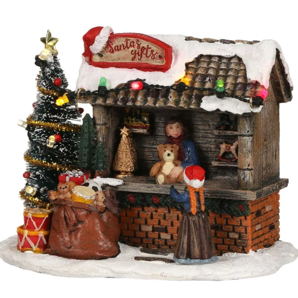 Luville Christmas Villages* Collectables Santa's Gifts Battery Operated 1034020