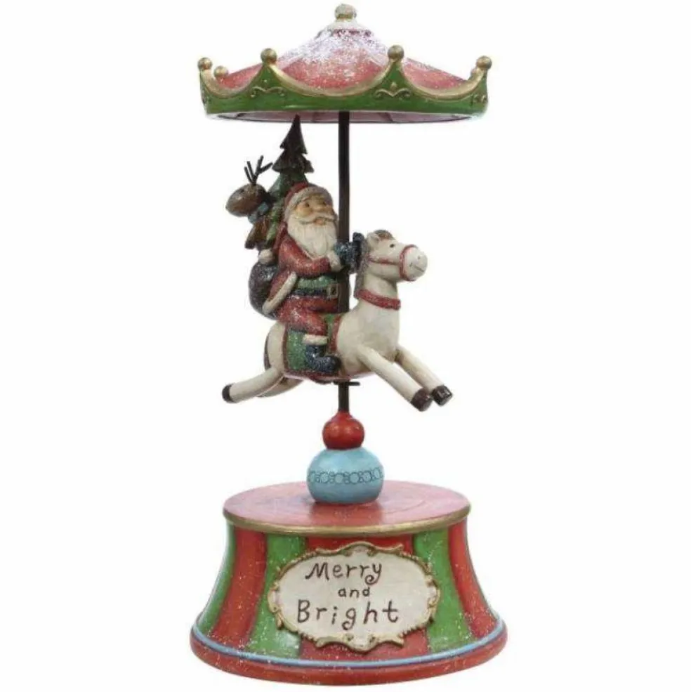 Mark Roberts Musical* Carousel With Santa 63-79722