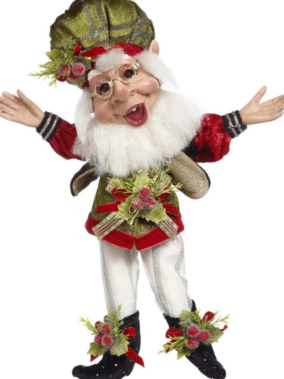 Mark Roberts Elves*51-16186 Joyeux Noel Elf Small