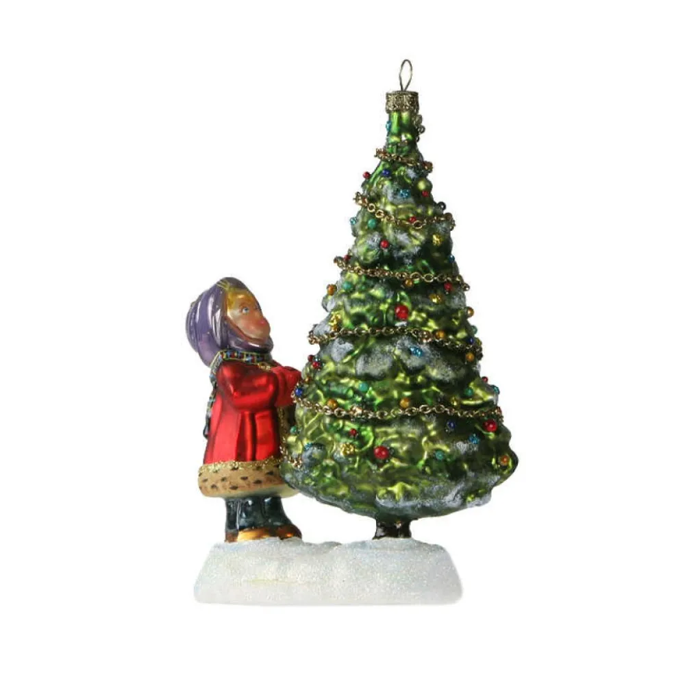 Komozja Famiily Glass Baubles*Mostowski Komozja Christmas Is There - Glass Bauble Handmade In Poland
