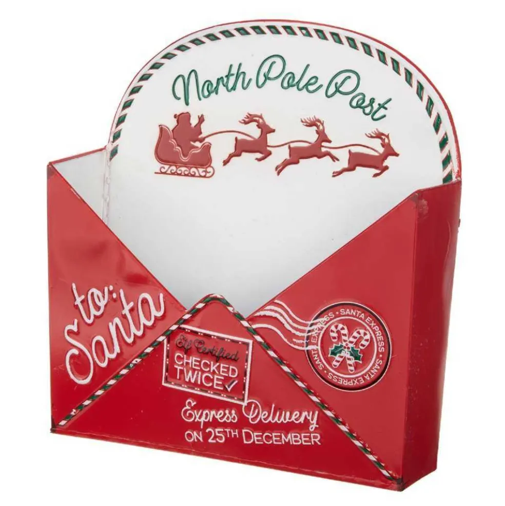 Raz Imports North Pole* Letter To Santa Container 4012344