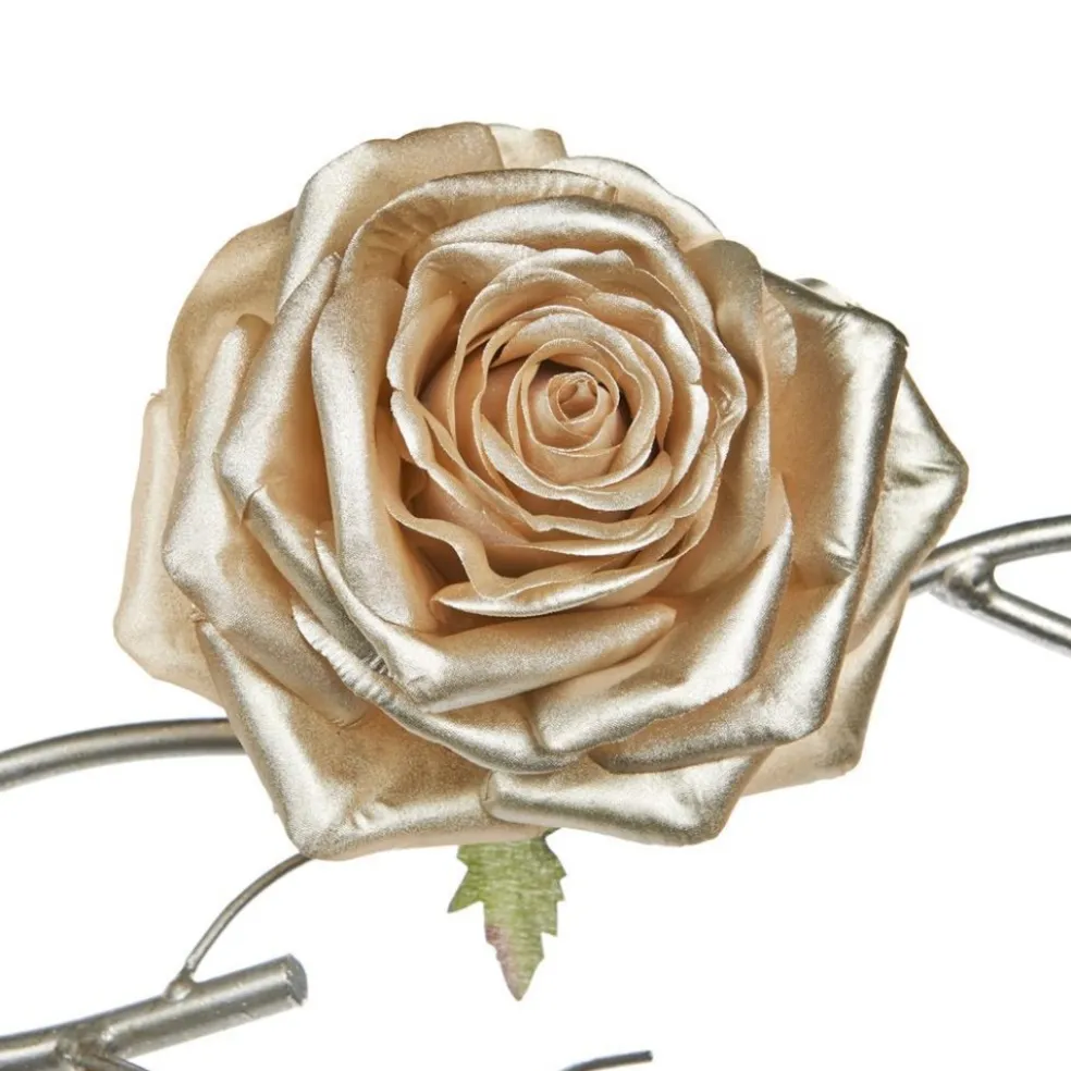 Goodwill Christmas Tree*Rose On Clip Al 22454