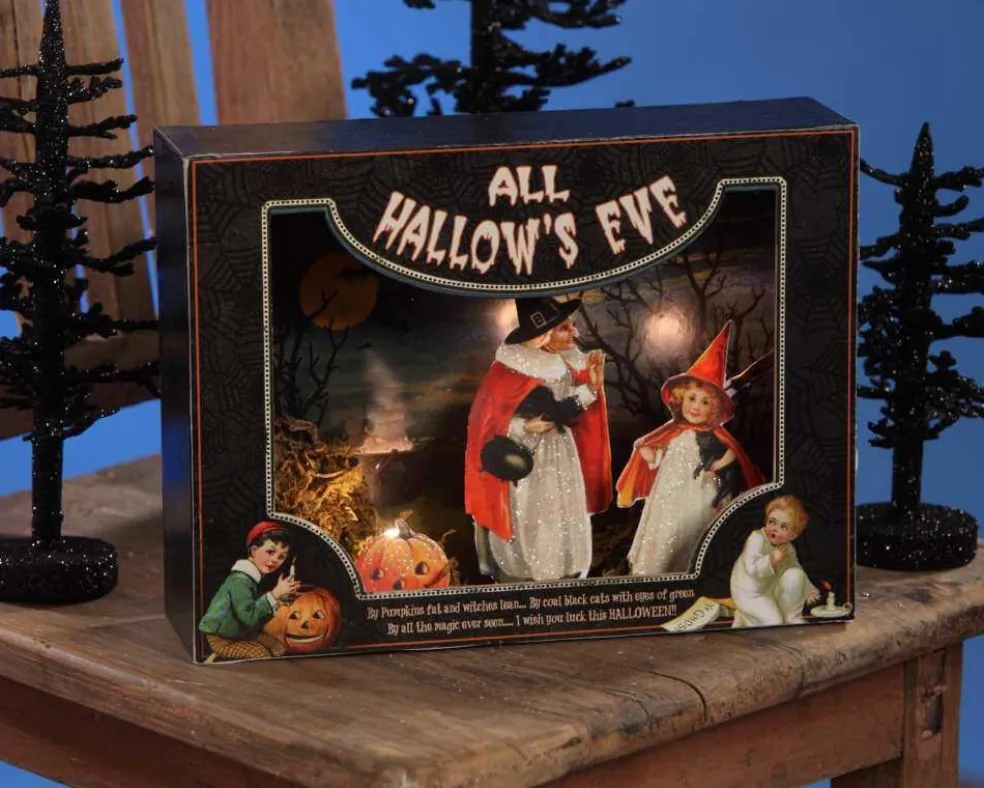 Bethany Lowe Halloween*Sn6610 All Hallow's Eve Shadowbox