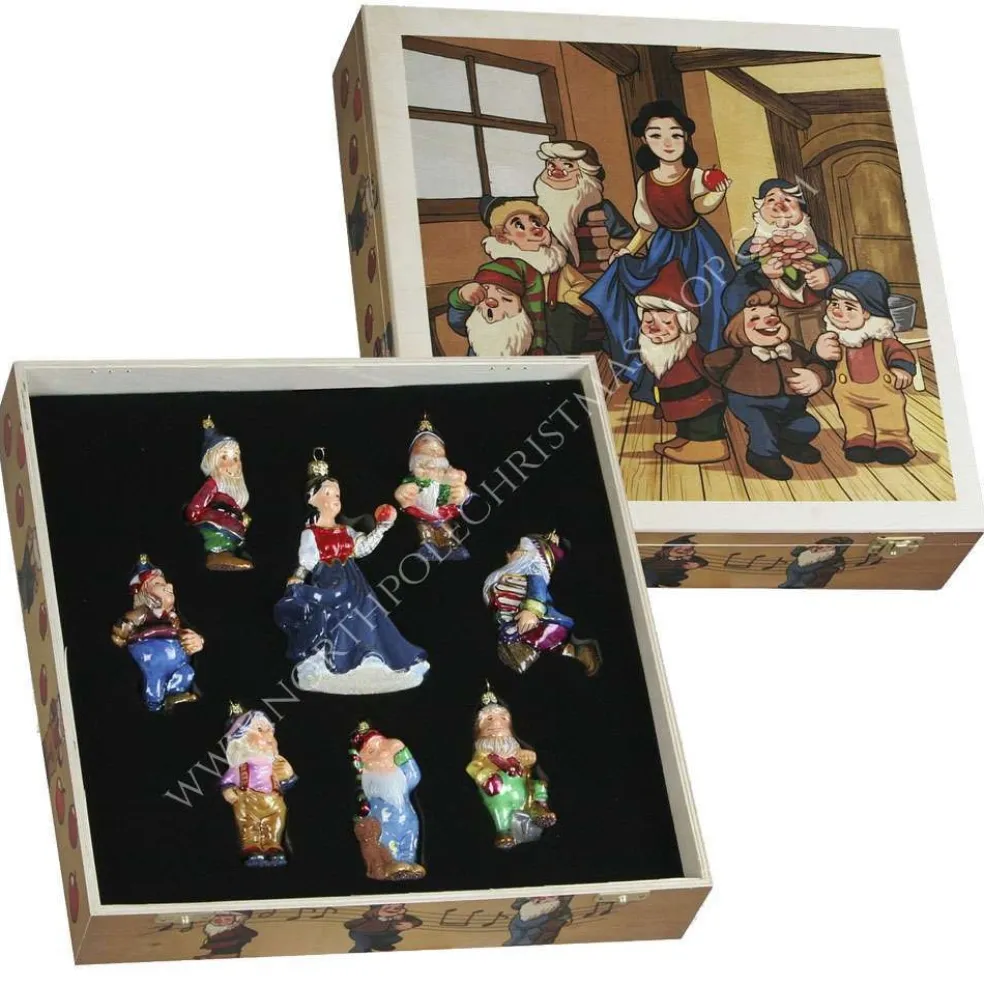 Komozja Famiily Glass Baubles*Snow White Collection Komozja Family Mostowski - Glass Bauble Handmade In Poland