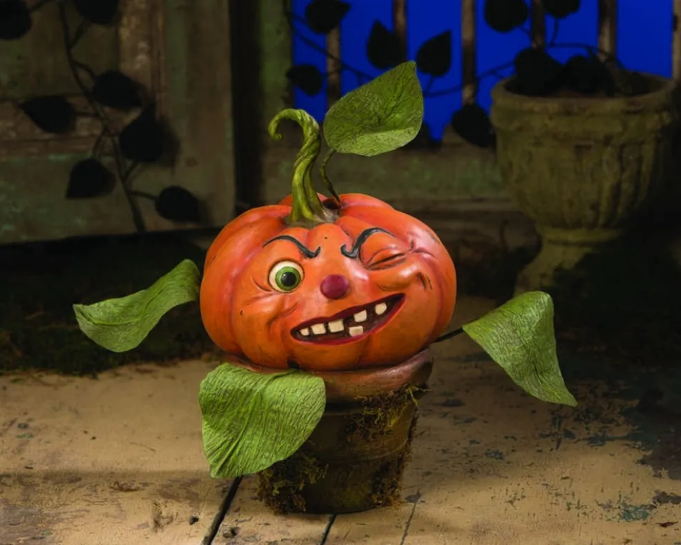 Bethany Lowe Halloween*Td8510 Cheeky Pumpkin Perrenial