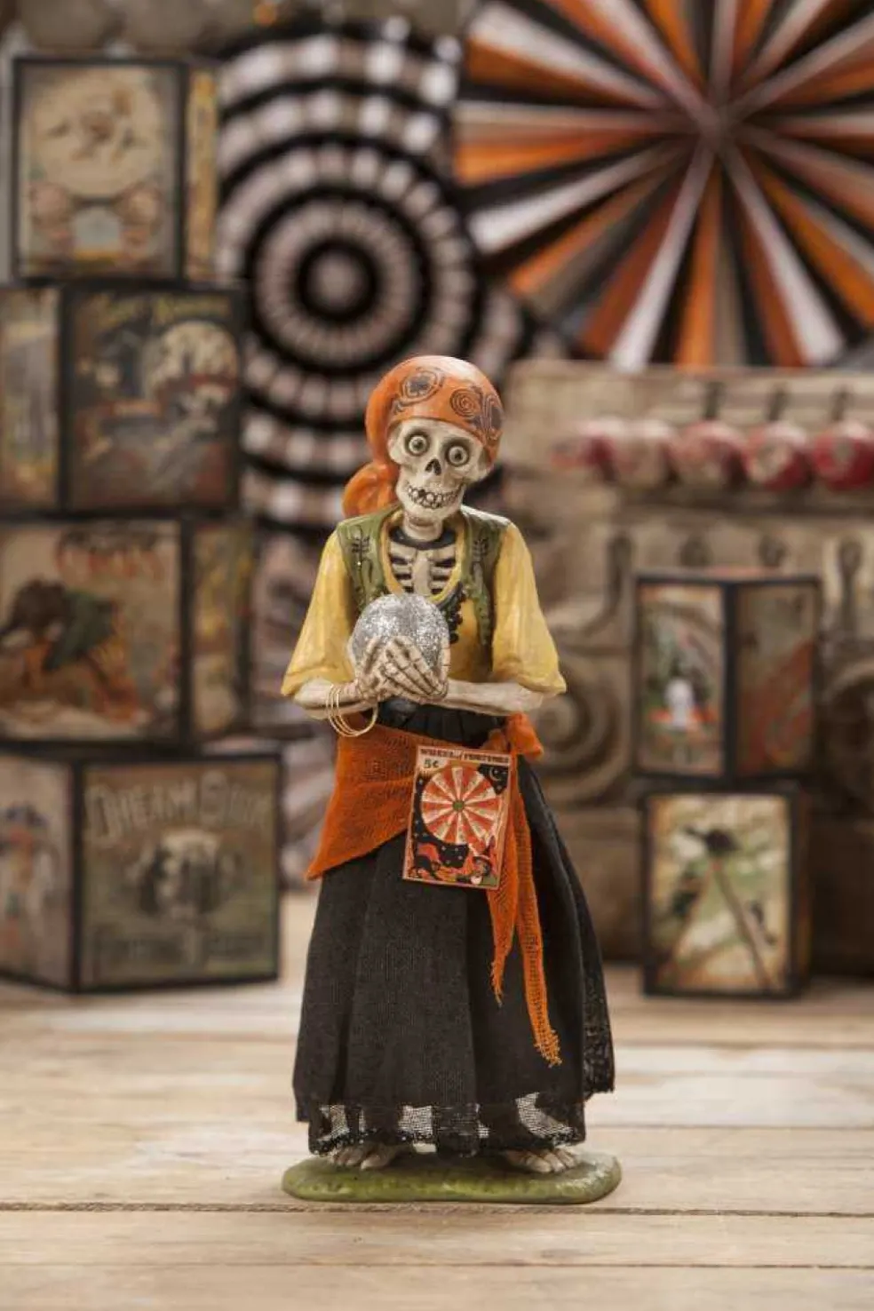 Bethany Lowe Halloween*Td7621 Skeleton Gypsy