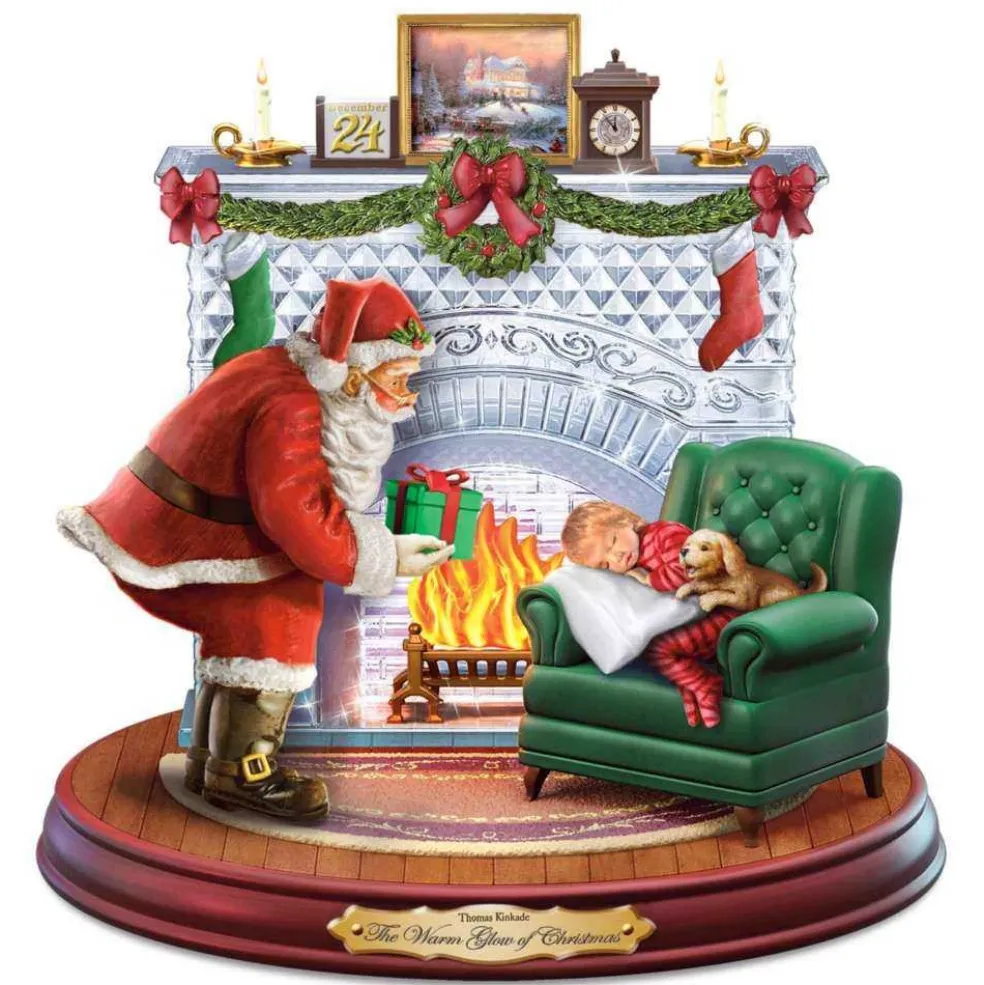 Thomas Kinkade Santa Claus* The Warm Glow Of Christmas 01-17051-001