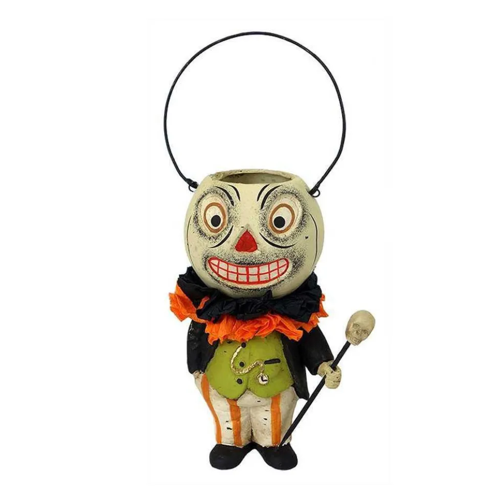 Bethany Lowe Halloween*Tj6234 Halloween Skeleton Buckethead