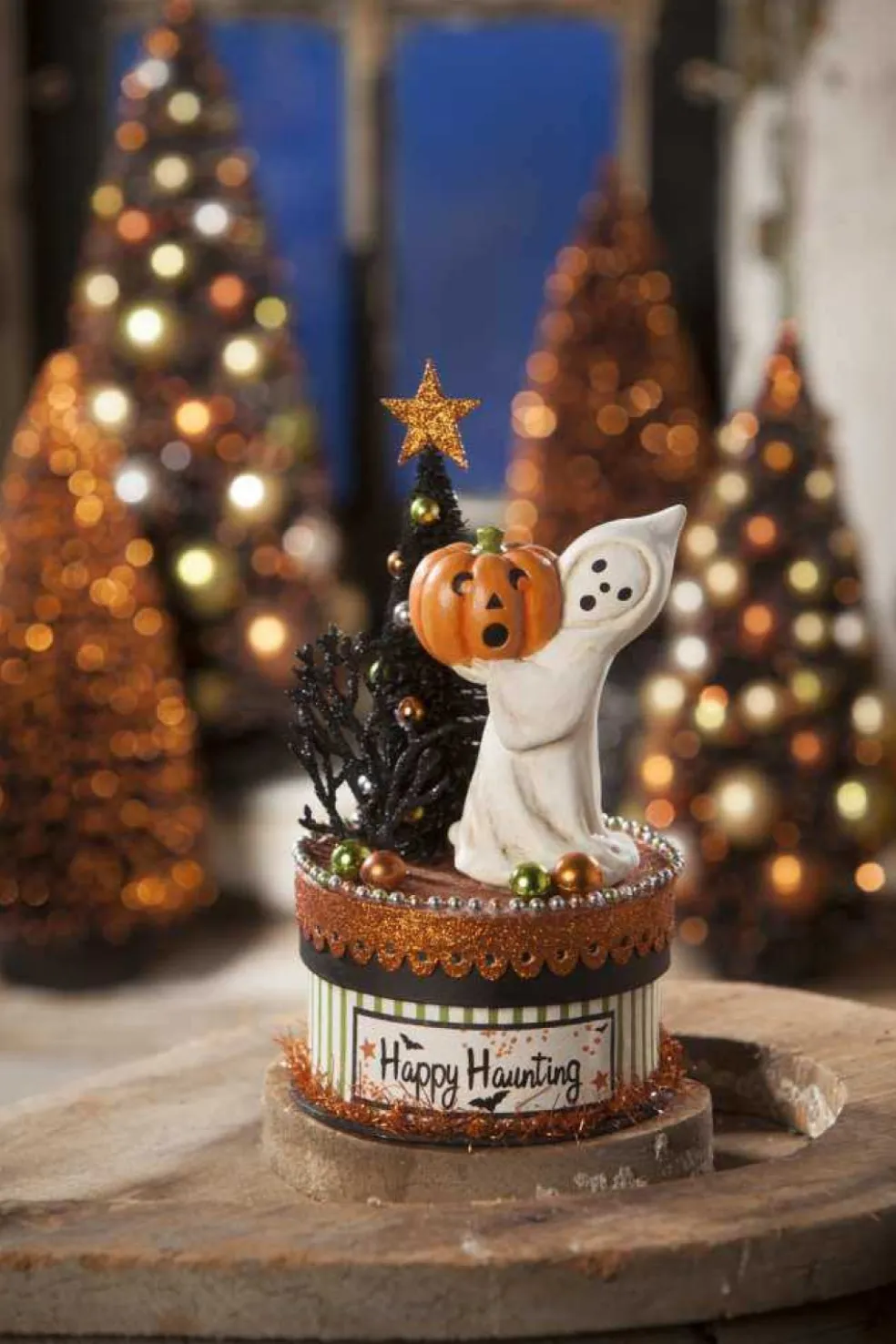 Bethany Lowe Halloween*Tl7812 Happy Haunting Ghost On Box