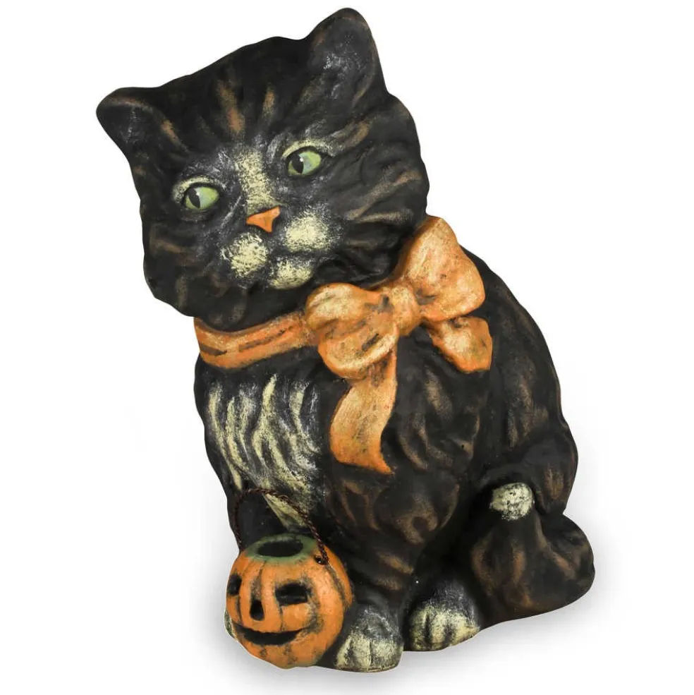 Bethany Lowe Halloween*Vl7875 Halloween Cat With Jol